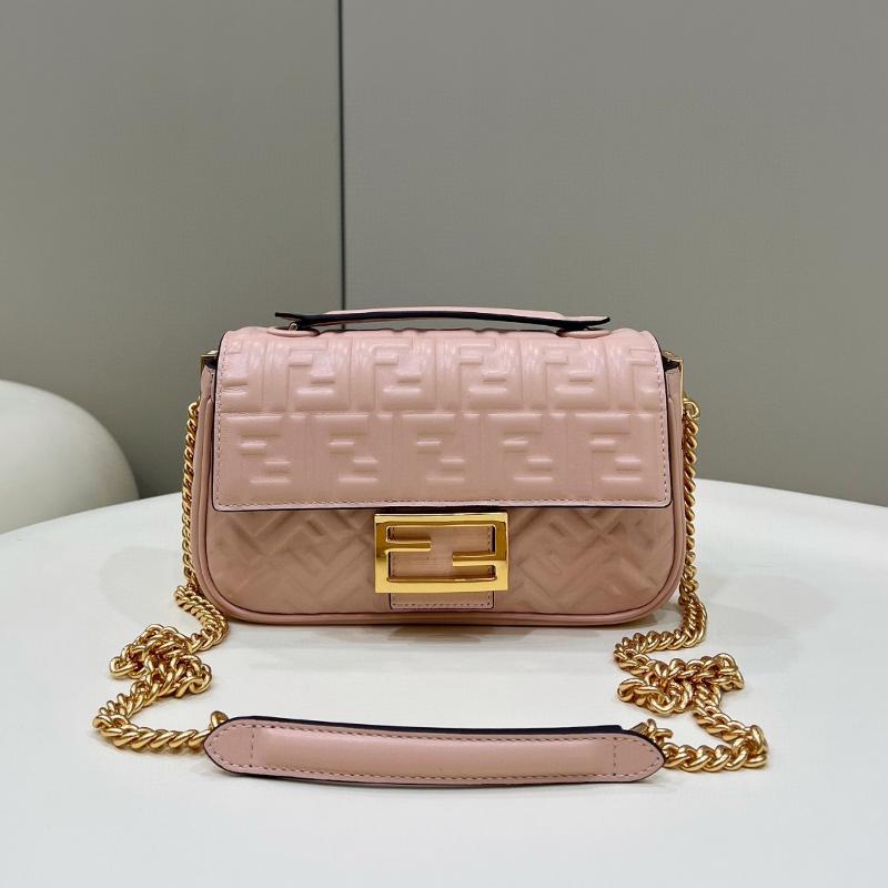 Fendi Clutches Shoulder Bag 8BR793 Leather Pink (Top Quality)